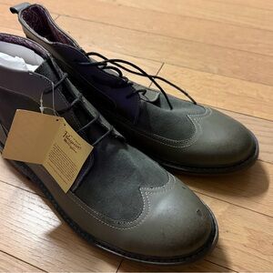 Men's Two-Tone Leather Shoes